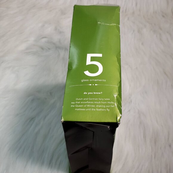 MARTHA STEWART Pink Christmas Gift / Tree Ornaments : Set Of 5 w/ box retro - Picture 8 of 10